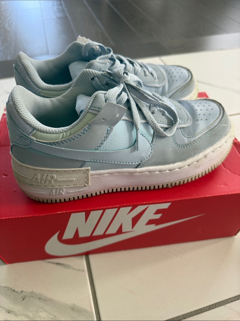 Nike Air Force 1 Low - Light Blue